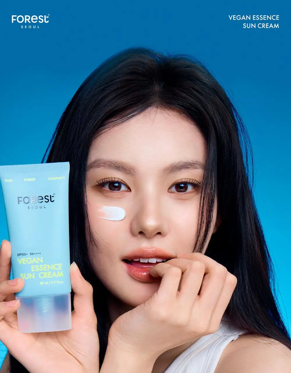 [청담샵 화잘먹] 포레스트 서울 비건 에센스 수분 선크림 80ml 상세페이지 5